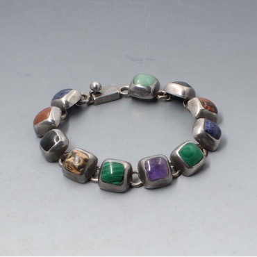 Mexican Multi Gemstone Bracelet