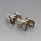 Lapponia Silver Modernist Cufflinks