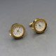 Vintage Tate Ossian Clock Cufflinks