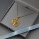 Tree of Life Necklace Gold 