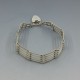 Sterling Silver Gate Bracelet London 1976