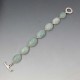 Amazonite Ovals and Sterling Silver Bracelet