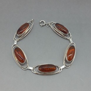 FISCHLAND Germany Amber Eclipse Bracelet