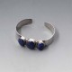 Lapis Lazuli Silver Cuff Bracelet