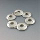 Los Ballesteros  Silver Circles Mexico Bracelet