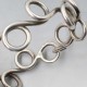 Rare Bent Knudsen Silver Bangle