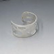 JW Modernist Sterling Silver Bangle