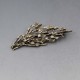 Carl Ove Frydensberg Textured Leaf Brooch