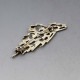 Carl Ove Frydensberg Textured Leaf Brooch