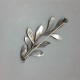 Bernard Instone Silver Leaf Spray Brooch