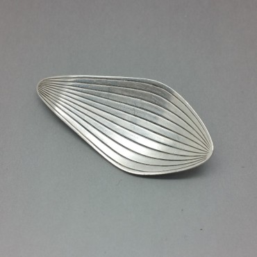  Danish Silver Anton Michelsen Vintage Modernist Silver Brooch