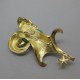 Vintage DeNicola Zodiac Aries Ram Brooch