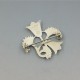 Geoffrey Bellamy for Ivan Tarratt Silver Flower Brooch