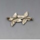 S Christian Fogh  Flower Brooch