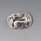 Eiler and Marloe 830 Silver Deer Brooch