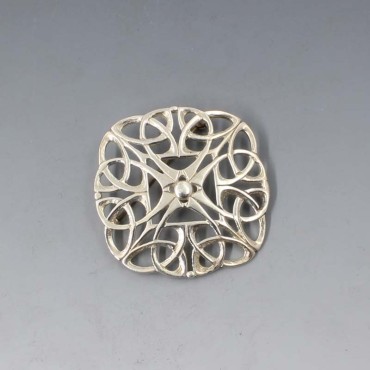 Malcom Gray Celtic Silver Brooch