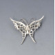 Sterling Silver Butterfly Brooch