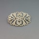 Holger Fischer Denmark Art Deco Silver Brooch