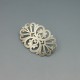 Holger Fischer Denmark Art Deco Silver Brooch