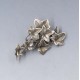 Rare Bernard Instone Sterling Silver Leaf Brooch