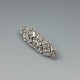 Art Deco Style Crystal Brooch