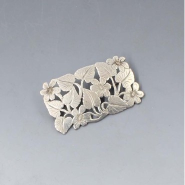 Rare F. Matzen, Denmark 830 Silver Brooch