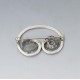 Frantz Hingelberg Denmark 830 Silver Brooch