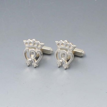 John Fraser Edinburgh Silver Cufflinks