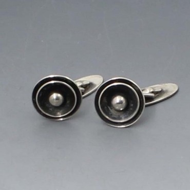 NE From Silver Cufflinks