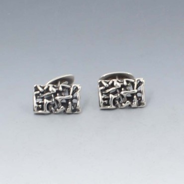 Studio Else Paul Silver Cufflinks