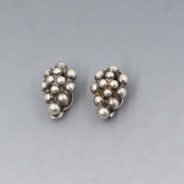 John Lauritzen Silver Berries Earrings