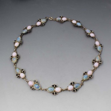 Miracle Faux Fire Opal Necklace