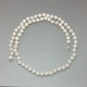 Vintage Pearl Necklace with 9 carat White Gold Clasp