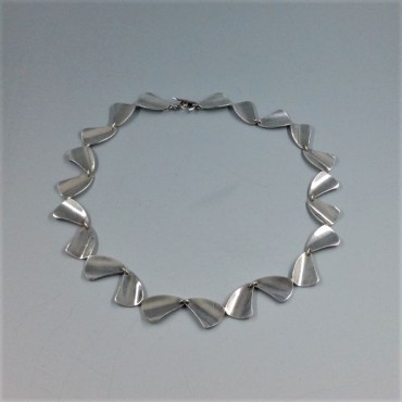 Theodor Skat Rordam Sterling Silver Necklace