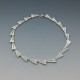 Kathy Lynn Mayeda Silver Modernist Necklace