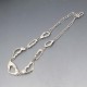 Silver Modernist Abstract Necklace