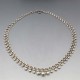 Herman Siersbol Rare Silver Graduated Balls Necklace 