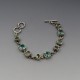 SARDA Multi Gem Sterling Silver Bracelet