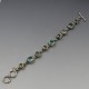 SARDA Multi Gem Sterling Silver Bracelet