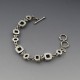 SARDA Multi Gem Sterling Silver Bracelet