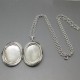 Bernhard Hertz Danish 1950's Sterling Silver Locket Uk