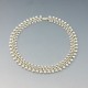 Herman Siersbol Rare 830 Silver Choker Necklace