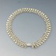 Herman Siersbol Rare 830 Silver Choker Necklace