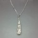 J.G.Toftegaard Jensen Modernist Brutalist Silver Necklace