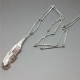 J.G.Toftegaard Jensen Modernist Brutalist Silver Necklace