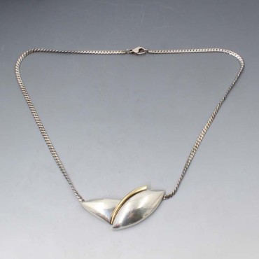 Jens J Aagard Silver Necklace