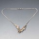 Theodor Olsen Silver Modernist Necklace