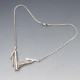 Theodor Olsen Silver Modernist Necklace