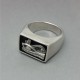 Hans Hansen Silver Modernist Ring