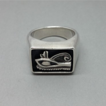 Hans Hansen Silver Modernist Ring